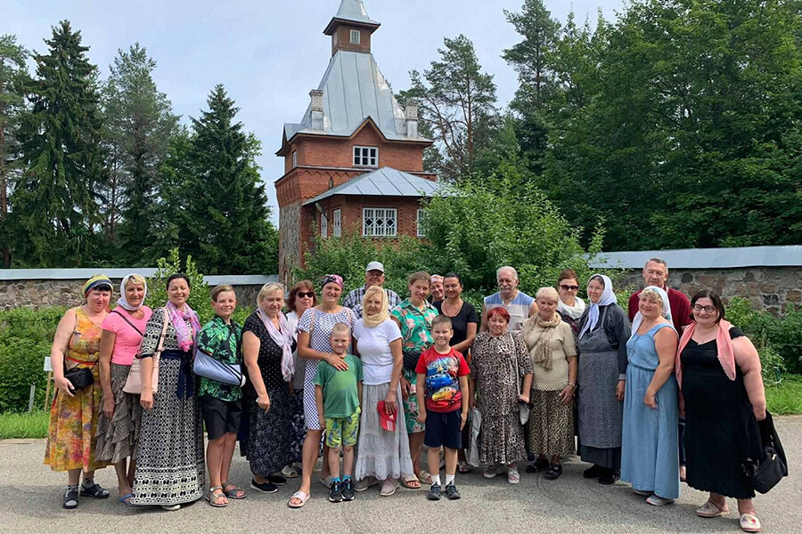 паломники, рижская пустынька