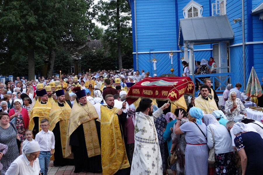 Престольный праздник в Старом Корнине 