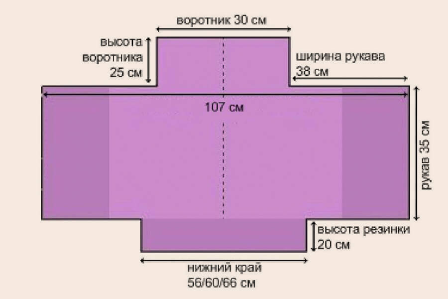 Пончо вязанное крючком Схемы