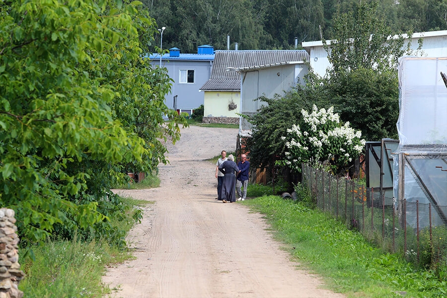 деревенская дорога