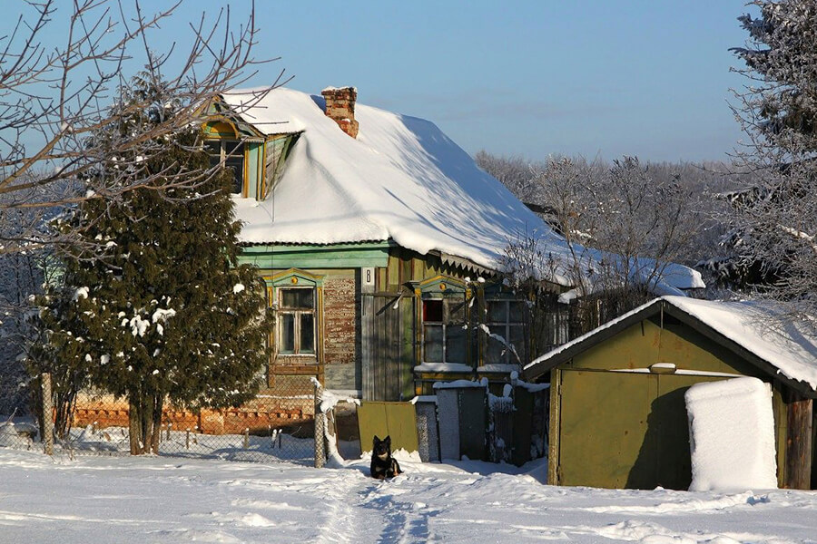 дом в деревне