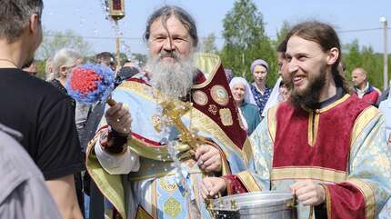 Престольный праздник на мужском подворье